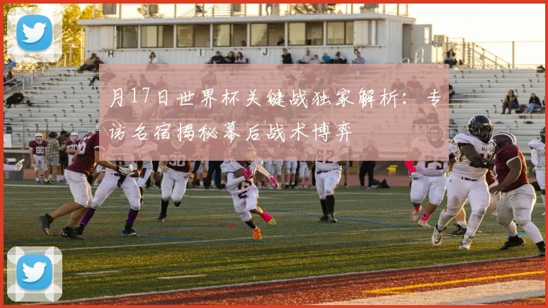 月17日世界杯关键战独家解析：专访名宿揭秘幕后战术博弈